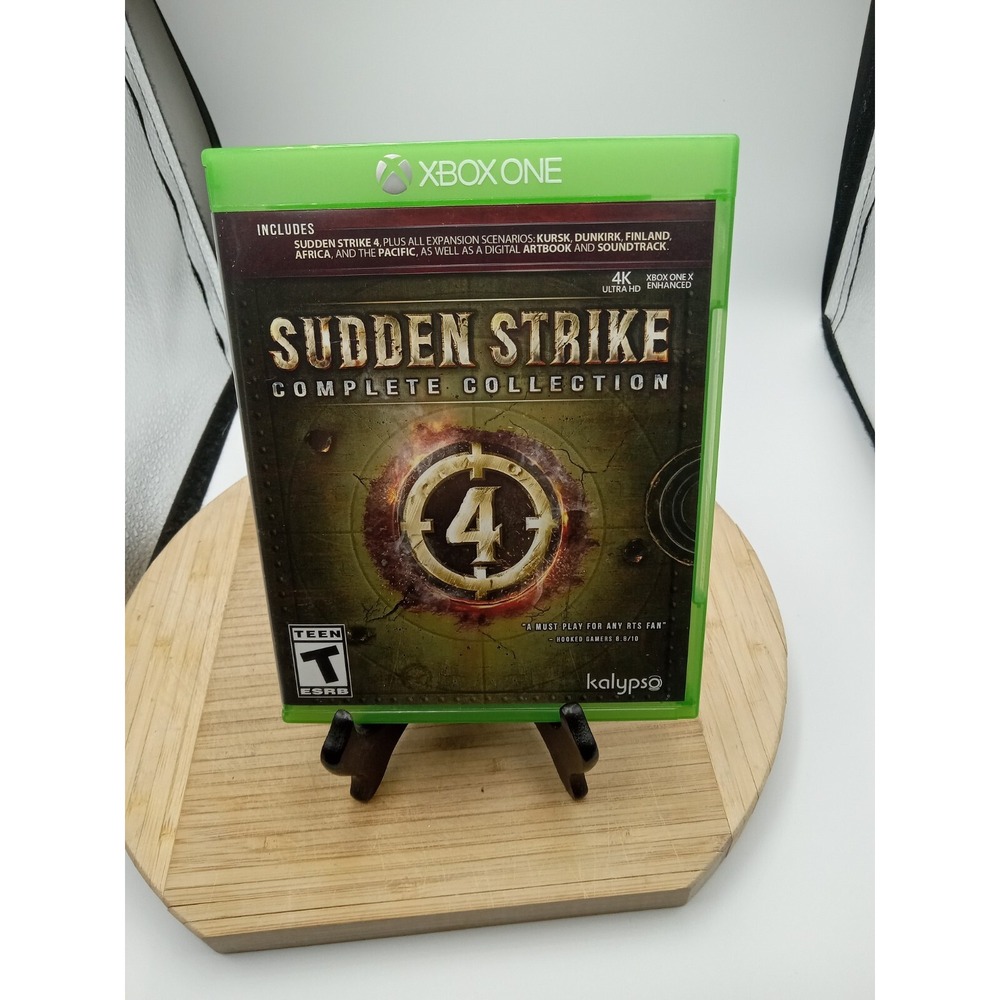 Sudden Strike 4: Complete Collection‎ (Microsoft Xbox One/Series X game) w/ case